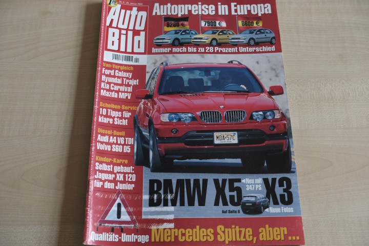 Deckblatt Auto Bild (04/2002)